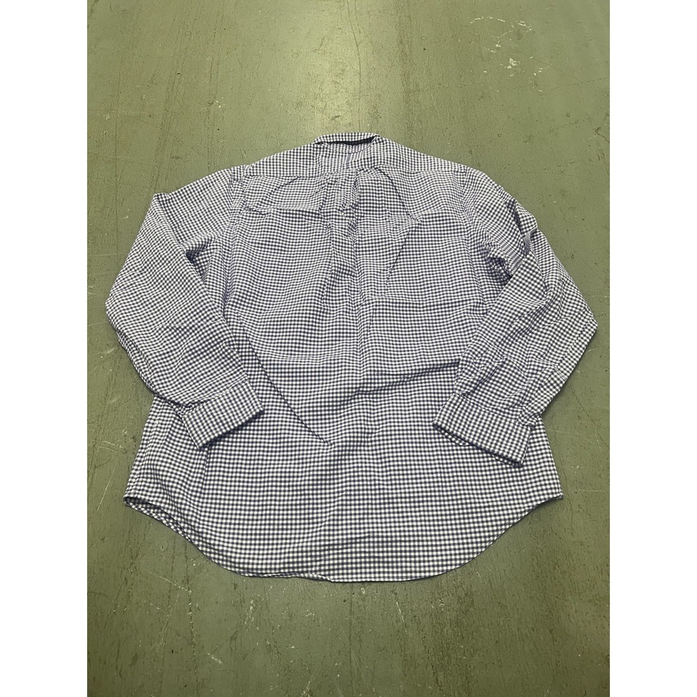 Polo Ralph Lauren Shirt Mens L White Purple Gingham Pony Embroidered Button-Down - Picture 2 of 11